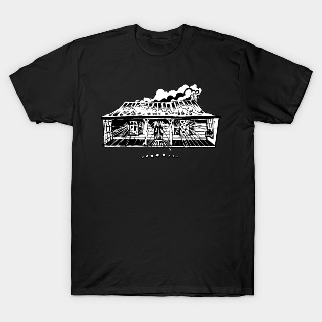 Groovy Cabin T-Shirt by paintchips